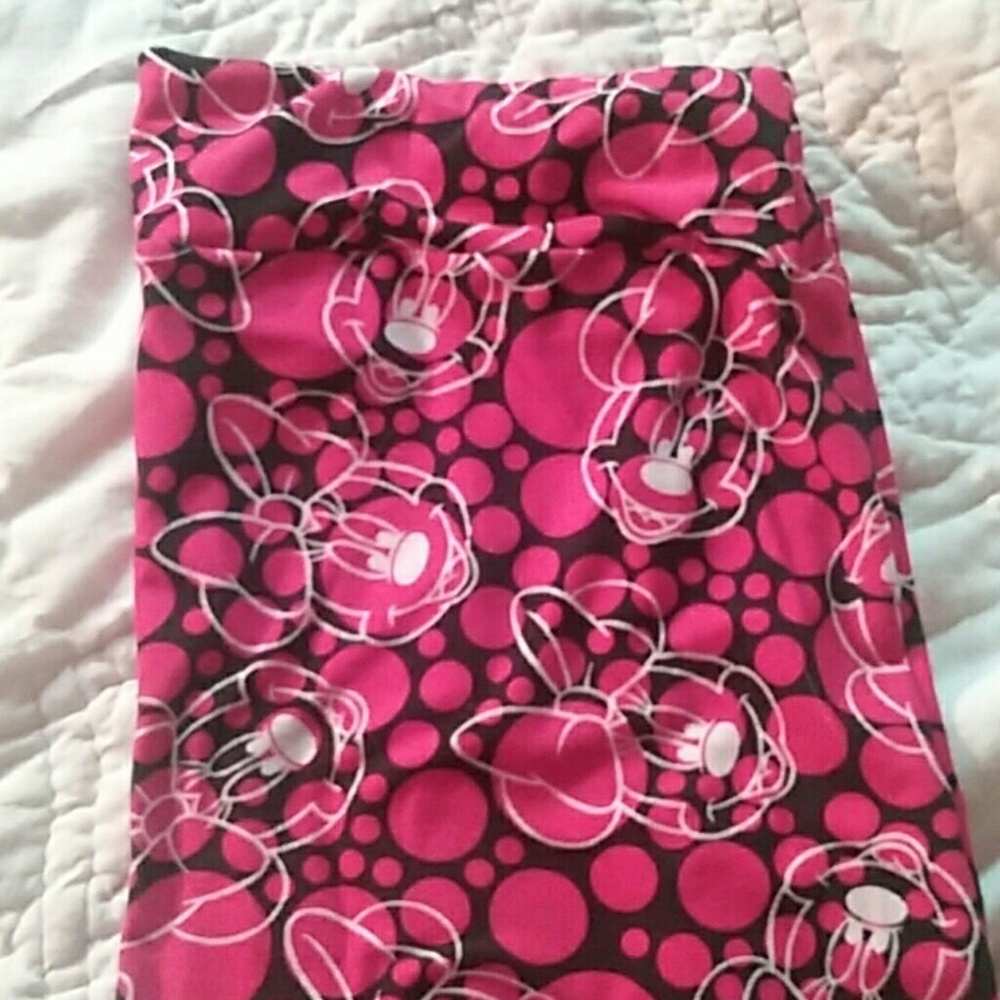 Lularoe TC Minnie Mouse leggings